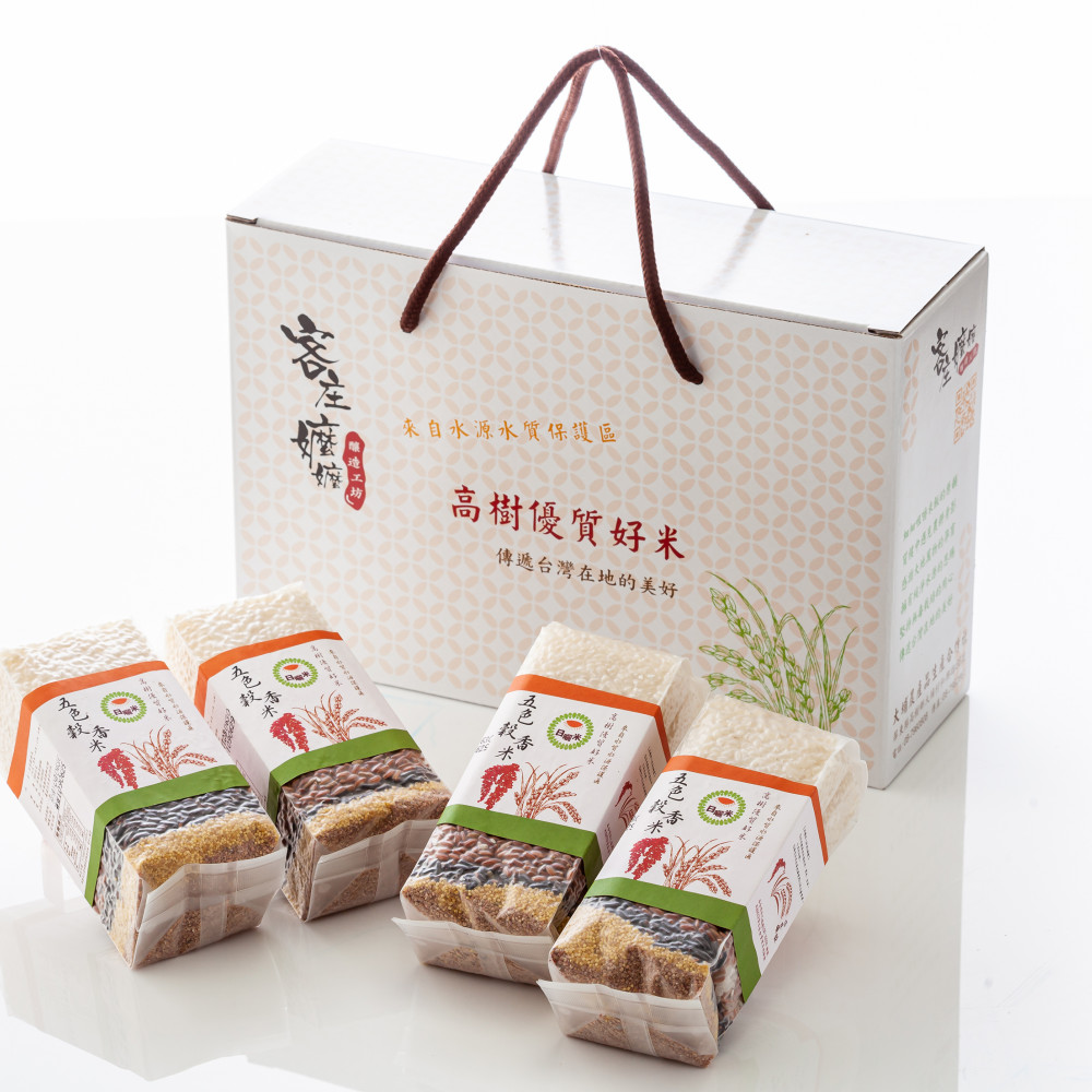  香米五色穀香米300 g 裝 12包入禮盒